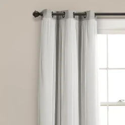 Lush Décor Lush Decor 2-pack Sheer Window Curtains 12 Lush Décor Lush Decor 2-pack Sheer Window Curtains -Greenland Home Fashions Shop 3575835 ALT4