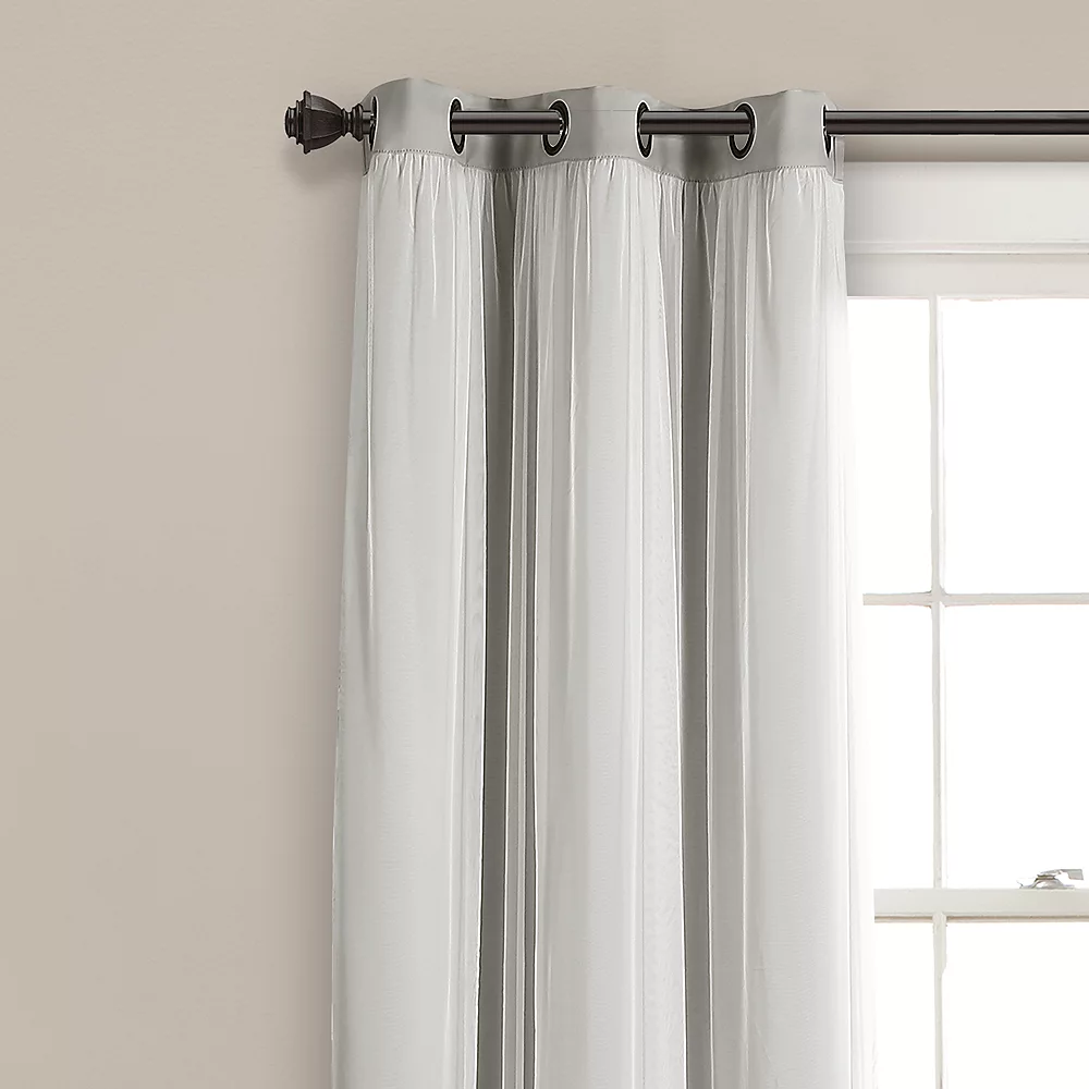 Lush Décor Lush Decor 2-pack Sheer Window Curtains 7 Lush Décor Lush Decor 2-pack Sheer Window Curtains - Image 5