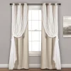 Lush Décor Lush Decor 2-pack Sheer Window Curtains 2 Lush Décor Lush Decor 2-pack Sheer Window Curtains -Greenland Home Fashions Shop 3575835 Wheat