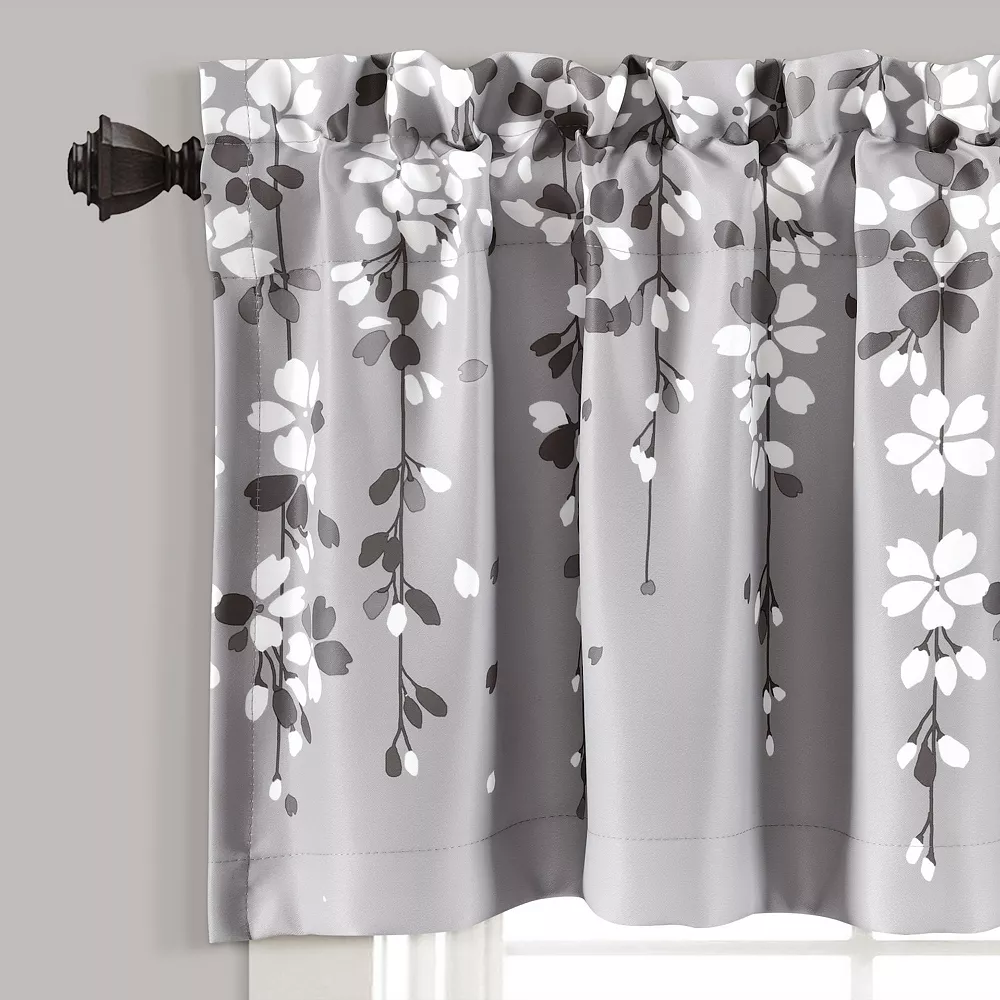 Lush Décor Lush Decor Weeping Flower Room Darkening Valance 4 Lush Décor Lush Decor Weeping Flower Room Darkening Valance - Image 2