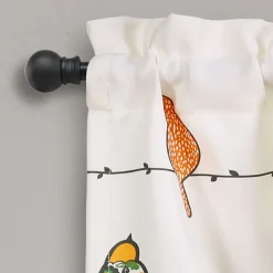 Lush Décor Lush Decor Rowley Birds Room Darkening Valance -Greenland Home Fashions Shop 3575842 ALT