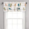 Lush Décor Lush Decor Rowley Birds Room Darkening Valance -Greenland Home Fashions Shop 3575842 Multi