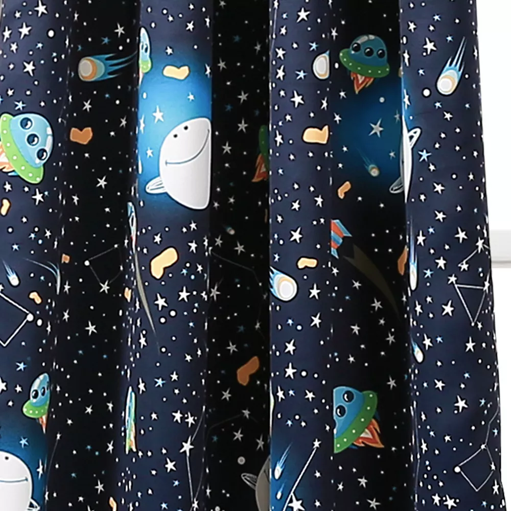 Lush Décor Lush Decor 2-pack Universe Room Darkening Window Curtain Set 6 Lush Décor Lush Decor 2-pack Universe Room Darkening Window Curtain Set - Image 4