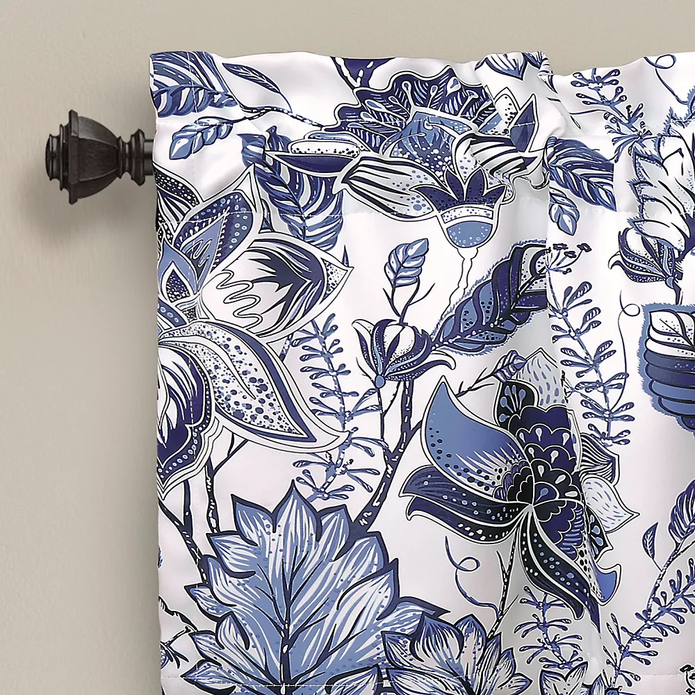 Lush Décor Lush Decor Cynthia Jacobean Room Darkening Valance 4 Lush Décor Lush Decor Cynthia Jacobean Room Darkening Valance - Image 2