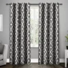 Exclusive Home 2-pack Gates Sateen Woven Blackout Window Curtains -Greenland Home Fashions Shop 3575863 Black Pearl