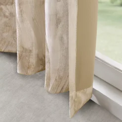 SunSmart Alastair Printed Jacquard 100% Blackout Window Curtain -Greenland Home Fashions Shop 3579685 ALT3