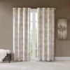 SunSmart Alastair Printed Jacquard 100% Blackout Window Curtain -Greenland Home Fashions Shop 3579685 Ivory