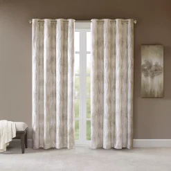 SunSmart Alastair Printed Jacquard 100% Blackout Window Curtain