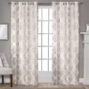 Exclusive Home Augustus Metallic Window Curtains -Greenland Home Fashions Shop 3581998 Off White