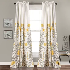 Lush Décor Lush Decor 2-pack April Room Darkening Window Curtains