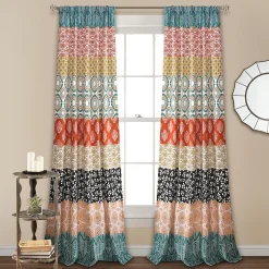 Lush Décor Lush Decor 2-pack Bohemian Stripe Window Curtains