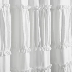 Lush Décor Lush Decor 2-pack Nova Ruffle Window Curtains 10 Lush Décor Lush Decor 2-pack Nova Ruffle Window Curtains -Greenland Home Fashions Shop 3628136 ALT2