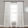 Lush Décor Lush Decor 2-pack Nova Ruffle Window Curtains -Greenland Home Fashions Shop 3628136 White