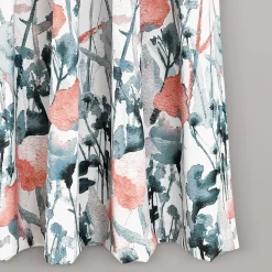 Lush Décor Lush Decor 2-pack Zuri Floral Room Darkening Window Curtains -Greenland Home Fashions Shop 3628147 ALT3