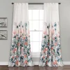 Lush Décor Lush Decor 2-pack Zuri Floral Room Darkening Window Curtains -Greenland Home Fashions Shop 3628147 Blue