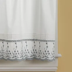 Window Curtainworks Abby Tier Curtain -Greenland Home Fashions Shop 3697923 ALT3