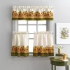 Window Curtainworks Sunflower Garden Tier Set -Greenland Home Fashions Shop 3697995