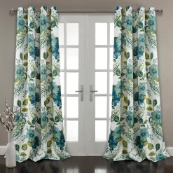 Lush Décor Lush Decor Floral Paisley Room Darkening Window Curtain Set