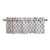 Lush Décor Lush Decor Edward Trellis Room Darkening Valance -Greenland Home Fashions Shop 3732560