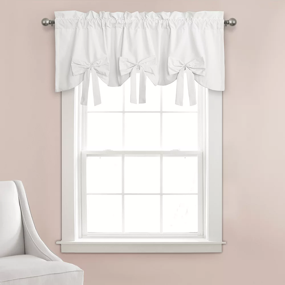 Lush Décor Lush Decor Melody Bow Valance 3 Lush Décor Lush Decor Melody Bow Valance