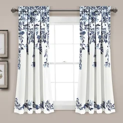 Lush Décor Lush Decor 2-pack Tanisha Room Darkening Window Curtains -Greenland Home Fashions Shop 3732566 ALT5