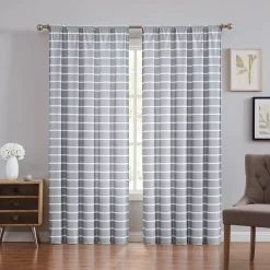 Truly Soft Maddow Stripe Window Curtain