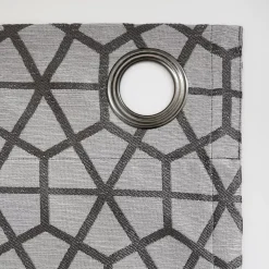 Sun Zero Burke Twill Mosaic Thermal Extreme 100% Blackout Grommet Curtain Panel -Greenland Home Fashions Shop 3825466 ALT5