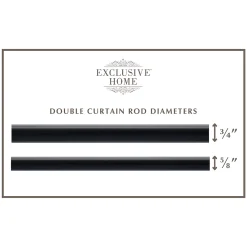 Exclusive Home Prism Double Curtain Rod 8 Exclusive Home Prism Double Curtain Rod -Greenland Home Fashions Shop 3842839 ALT2