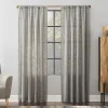 Scott Living 1-panel Wallis Crosshatch Slub Textured Sheer Window Curtain