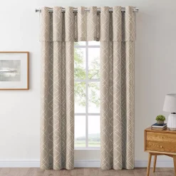 The Big One® 2-pack Drew Geo Decorative Window Curtains 9 The Big One® 2-pack Drew Geo Decorative Window Curtains -Greenland Home Fashions Shop 3873821 ALT3
