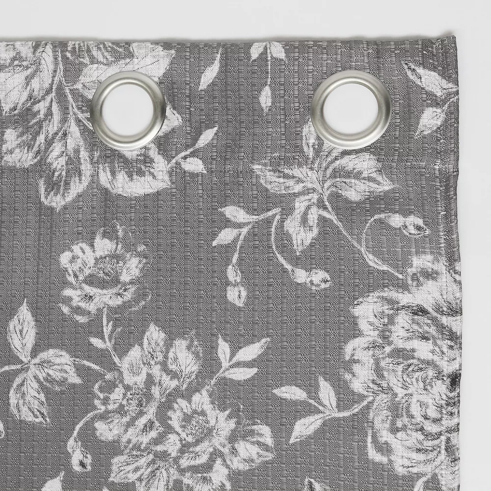 The Big One® Dabney Floral Grommet Valance 5 The Big One® Dabney Floral Grommet Valance - Image 3