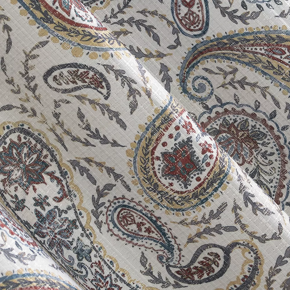 The Big One® Emporia Paisley Grommet Curtain Valance 5 The Big One® Emporia Paisley Grommet Curtain Valance - Image 3