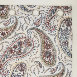 The Big One® Emporia Paisley Grommet Curtain Valance 12 The Big One® Emporia Paisley Grommet Curtain Valance -Greenland Home Fashions Shop 3891473 ALT4
