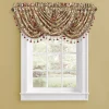 Five Queens Court August Multi Window Waterfall Valance -Greenland Home Fashions Shop 3903234
