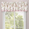 Royal Court Rosemary Rose Window Straight Valance -Greenland Home Fashions Shop 3914231