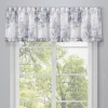 Royal Court Estelle Blue Window Straight Valance -Greenland Home Fashions Shop 3914236