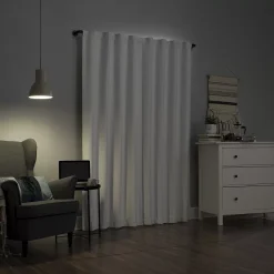 Sun Zero Cyrus Thermal 100% Blackout Back Tab Window Curtain -Greenland Home Fashions Shop 3949924 ALT