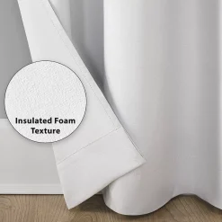 Sun Zero Cyrus Thermal 100% Blackout Back Tab Window Curtain -Greenland Home Fashions Shop 3949924 ALT5