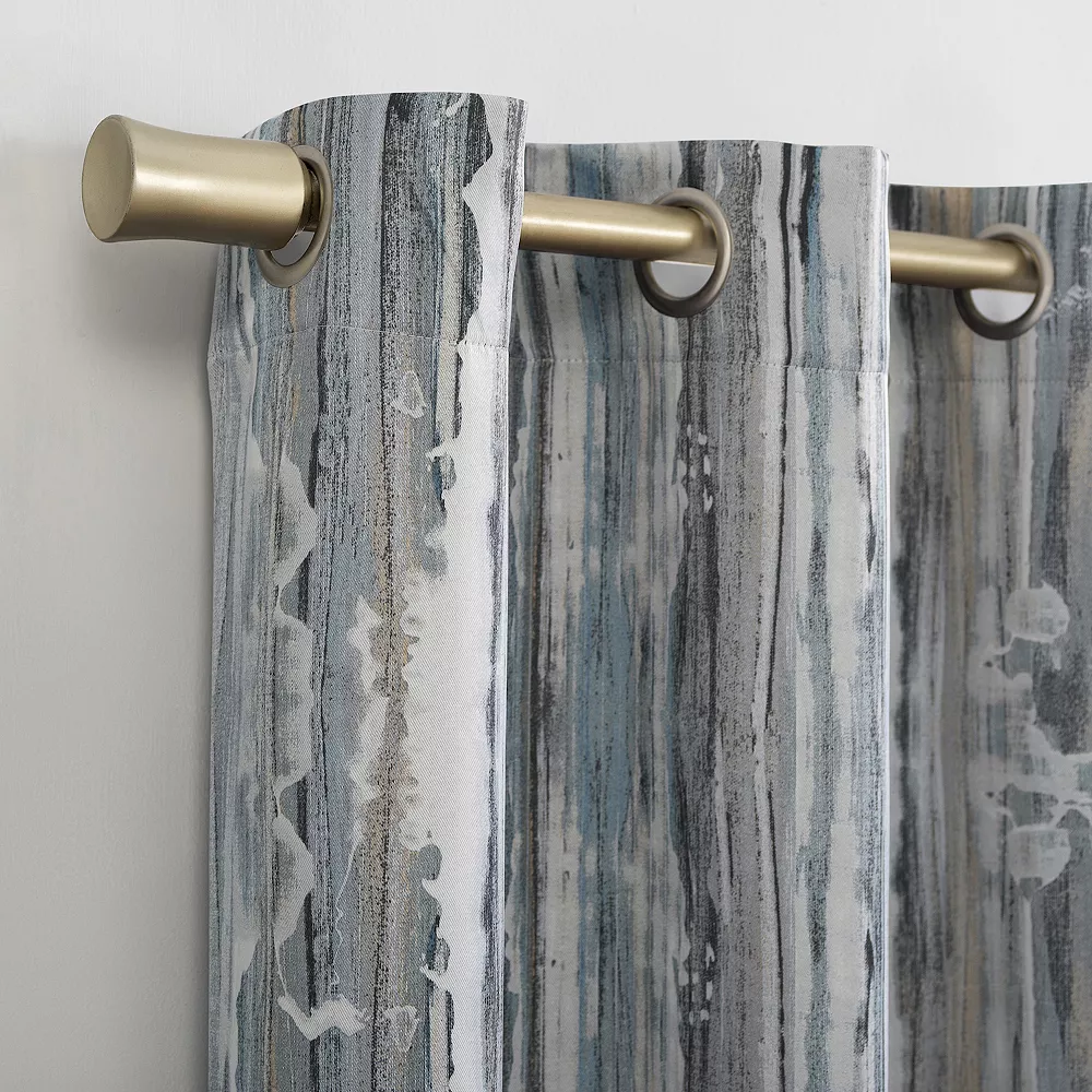 Sun Zero Allegory Abstract Painting Blackout Grommet Window Curtain 4 Sun Zero Allegory Abstract Painting Blackout Grommet Window Curtain - Image 2