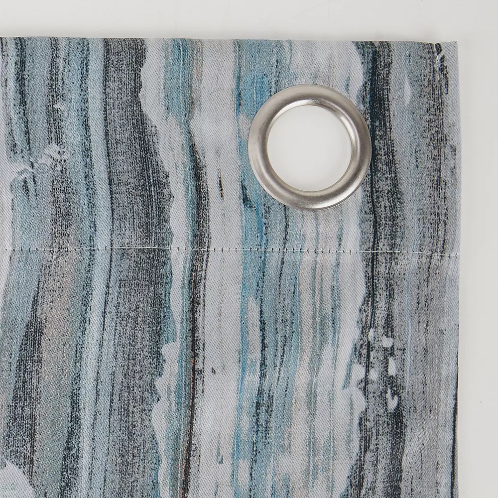 Sun Zero Allegory Abstract Painting Blackout Grommet Window Curtain 6 Sun Zero Allegory Abstract Painting Blackout Grommet Window Curtain - Image 4