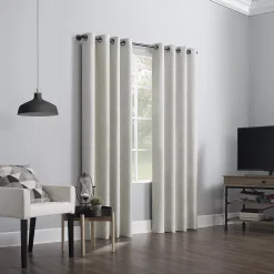 Sun Zero 1-panel Noir Dimensional Thermal Extreme 100% Blackout Grommet Window Curtain -Greenland Home Fashions Shop 3949982 ALT5