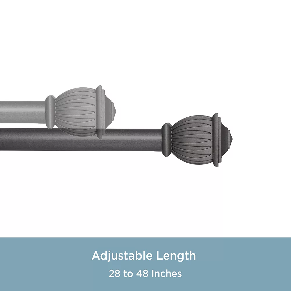 Kenney Beckett Decorative Window Curtain Rod 5 Kenney Beckett Decorative Window Curtain Rod - Image 3