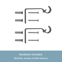 Kenney Beckett Decorative Window Curtain Rod 11 Kenney Beckett Decorative Window Curtain Rod -Greenland Home Fashions Shop 3950303 ALT5