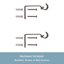 Kenney Seville Decorative Window Curtain Rod 10 Kenney Seville Decorative Window Curtain Rod -Greenland Home Fashions Shop 3950309 ALT5