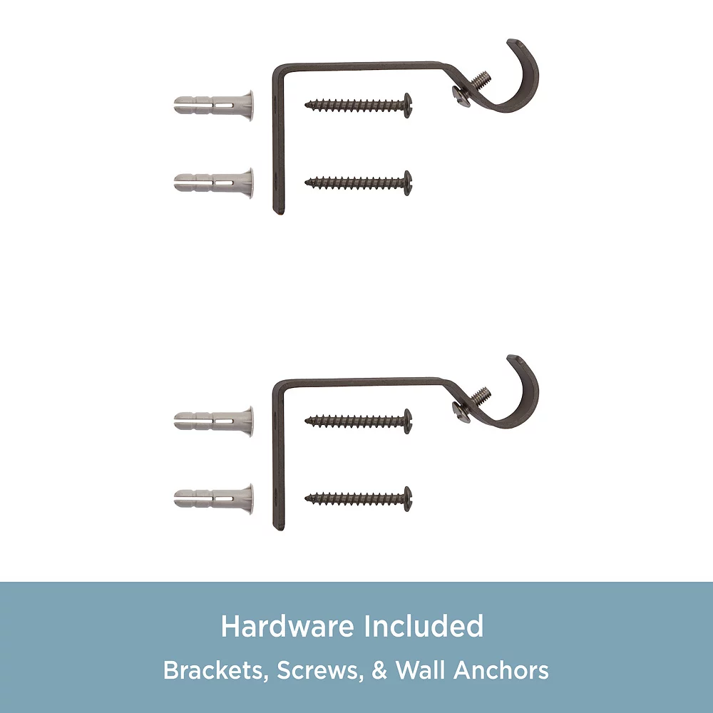 Kenney Seville Decorative Window Curtain Rod 6 Kenney Seville Decorative Window Curtain Rod - Image 4