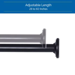 Sun Zero Room Darkening Tension Rod -Greenland Home Fashions Shop 3955585 ALT4