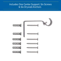 Sun Zero Room Darkening Industrial Wrap Around Curtain Rod -Greenland Home Fashions Shop 3955591 ALT5