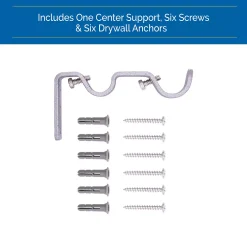 Sun Zero Room Darkening Industrial Wrap Around Double Curtain Rod -Greenland Home Fashions Shop 3955595 ALT3