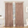 No. 918 Odelia Distressed Velvet Tab Top Window Curtain -Greenland Home Fashions Shop 3956956 Blush