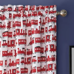 Waverly Kids Express Train Blackout Window Curtain -Greenland Home Fashions Shop 3960017 ALT